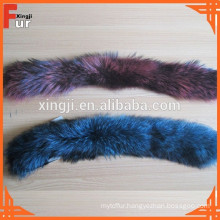 Leather Jacket Raccoon Fur Trim